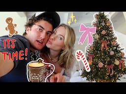 decorating for christmas! 🎄🎀☃️ VLOG