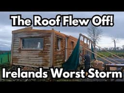 Storm Éowyn Damages Our Off-Grid Cabin!