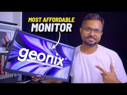 Most Affordable Monitor under 5000 in India 🚀 Geonix Monitor 19.5 inch HD with 5ms response time