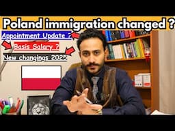 🇵🇱POLAND WORK VISA NEW UPDATES 2025 || New immigration law in 🇵🇱Poland 2025!