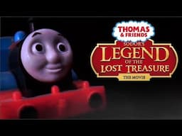 Tomy Sodor's Legend of the Lost Treasure - Thomas falls into a cavern scene (Test 1)