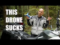 The Skydio 2 Drone Is TOTAL GARBAGE For Motorcycle Filming