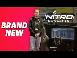 Sim Racers Don't Miss these Nitro Concepts Sim Rigs unveiled at Autosport! 👀 🏎️