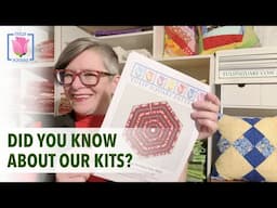 Did You Know About Our Quilt Kits? ✿ Unboxing Tulip Square Patterns plus Connecting Threads Fabric ✿