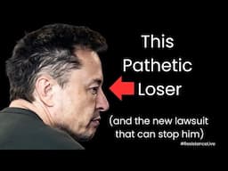 MUSK OFF THE RAILS, and the NEW LAWSUIT that could STOP HIM TODAY!