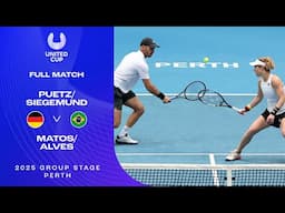 Puetz/Siegemund v Matos/Alves Full Match | United Cup 2025 Group E