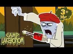 THE CREEPY ARTIST | Spooky Compilation for Kids | Camp Lakebottom