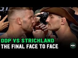 Dricus Du Plessis vs. Sean Strickland INTENSE Final Face Off