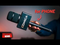 Best Micrphone for Interview/News Videos with Phone - Comica Revo-S