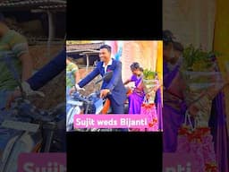 Sujit weds Bijanti engagement ll short video ll 2025