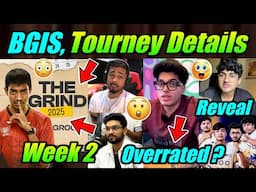 BGIS Grind Week 2, Tournament Details 😮 Jonathan Overrated ? Scout on MVP 😳 Goblin Reveal