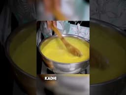 Kachori topped with Kadhi | Kadhi Kachori - A Perfect Fusion of Flavors