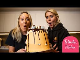 Halloween Drippy Cake | Blondies Kitchen Channel