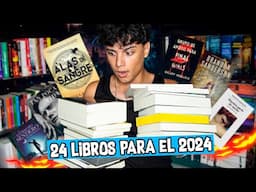 24 libros que quiero leer en 2024 ✨