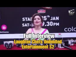 Ankita Lokhande Full Interview At Laughter Chefs Unlimited Entertainment Season 2 New Episode Shoot