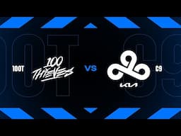 100 v C9 - Week 02 Day 02 | LTA North Split 01 2025 | 100 Thieves v Cloud9 | Game 1