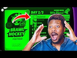 WHAT A SHOT!.. 2v2 ARCADE Brawl Hockey in Brawl Stars