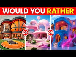 Would You Rather...? Build Your CRAZY House 🏠🎢✨