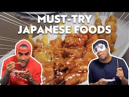 5 Popular Japanese Foods | BLIND FOLD CHALLENGE