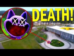 Drone Catches CATNAP'S DEATH From POPPY PLAYTIME CHAPTER 3!! *PLAYER VS CATNAP*