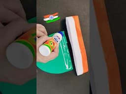 Republic day cap making idea ❤️🇮🇳 republic day craft for school #shorts