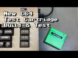 DesTestMAX C64 Test Cartridge Build & Test