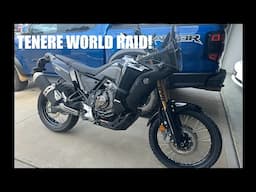 YAMAHA TENERE WORLD RAID! Preparing for 6 day solo trip!