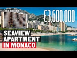 Inside a €3,600,000 Seaview Apartment in Monaco