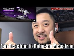 Fan Reaction to the Robosen Megatron promo video