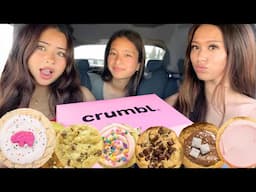 trying crumbl cookies (for the first time)