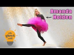 Making Amanda Holden a Glitter Firing Skirt!