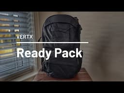 Vertx Ready Pack Review - Minimalist Grey Man Everyday Carry Backpack