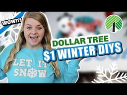 ❄️ Unbelievable Winter Crafts You Can Make with Dollar Tree Deals! | Krafts by Katelyn