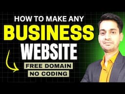 How to Create a Business Website Using WordPress | No Coding | Hindi 2025