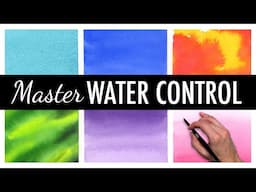 Master Watercolor Basics: 9 Fun Exercises for Absolute Beginners