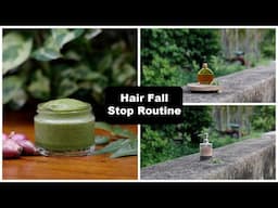 4 Step "HAIR FALL STOP" Routine Using Neem | 100 % Effective !