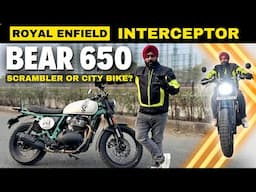 Royal Enfield Bear 650 - Is It really Scrambler or a City Bike! lets find out | Complete Walkthrough