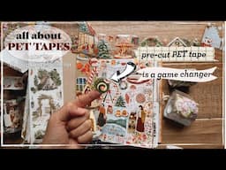 pre-cut PET tapes will change your life - all about PET Tapes - The Washi Tape Shop Haul