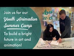 Sign up for the Youth Animation Summer Camp!