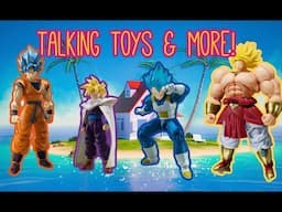 Talking Toys LIVE With DD19 & Starblast #toys #actionfigures #dragonball #broly #goku #gohan #vegeta