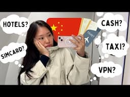 READY for your trip to China with these Travel Tips ✈️ VPN, Taxi, Hotels, Data, Cash & more | 2024