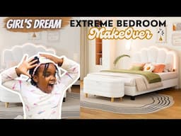 *REVEAL* SUPRISING MY DAUGHTER WITH HER DREAM BEDROOM || Moving Diairies Ep.05