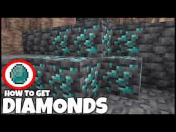 How To Get DIAMONDS In MINECRAFT 1.21