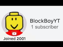 I Found The FIRST Roblox YouTuber