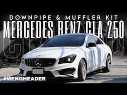 Mercedes Benz CLA250 : Down pipe & Muffler Kit