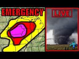 🔴BREAKING NEWS: Tornado Warning Coverage | Live Weather Analysis (05/21/24)