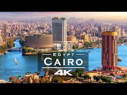 Cairo , Egypt 🇪🇬- by drone [4K]