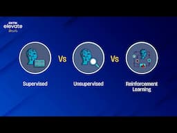 Supervised vs Unsupervised vs Reinforcement Learning | Machine Learning Tutorial | Entri Elevate