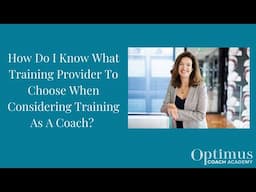 How Do I Know What Training Provider To Choose