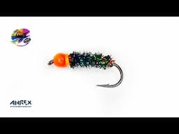 Tying a fly called Semperfli synthetic Peacock Fly Tying tutorial | Ívar's Fly Workshop